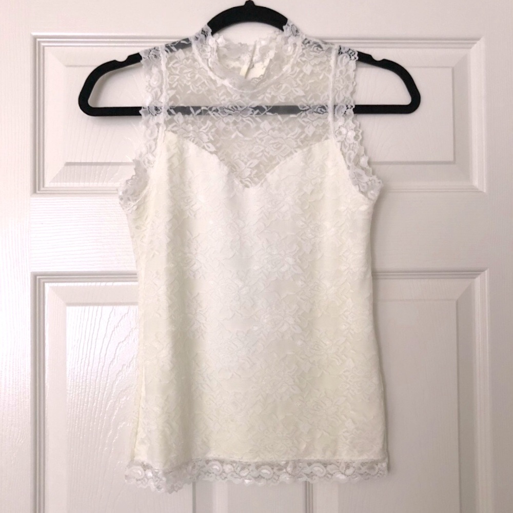 White Lace Top